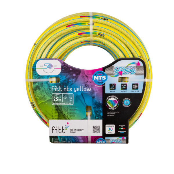 Hadica záhradná FITT NTS YELLOW 3/4"